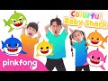 Colorful Baby Shark Hoi S Playground Learn Colors Dance Along Pinkfong Songs For Kids