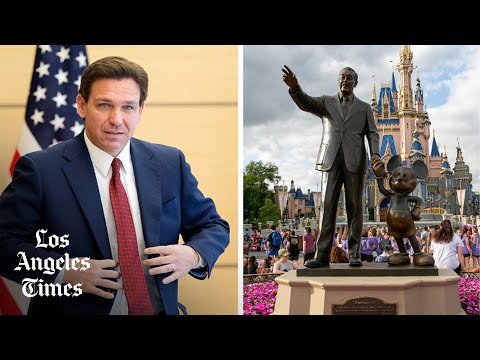Disney sues Ron DeSantis, citing 'campaign of government retaliation'