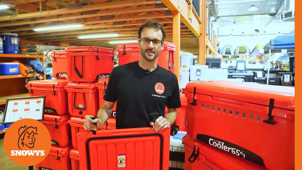Black Wolf 75 Rolling Cooler Free Delivery Snowys Outdoors