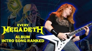 Every Megadeth Album Intro Song Ranked