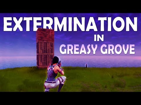 SOLO vs SQUAD | GREASY GROVE EXTERMINATION - (Fortnite Battle Royale)