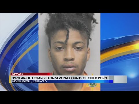 19-year-old charged with child porn