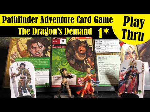 Pathfinder Adventure Card Game - Playthrough - 1 Rumble Road