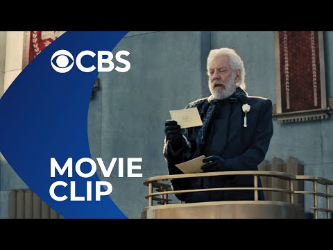 President Snow Declares the 3rd Quarter Quell | From “The Hunger Games: Catching Fire” | CBS