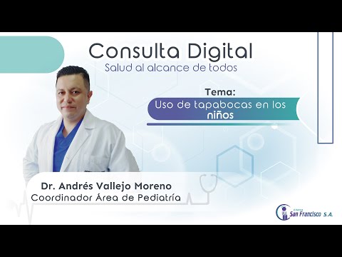 Uso del tapabocas en niños