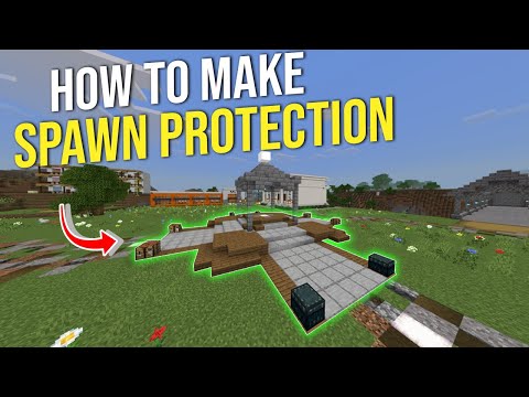 How to Make Spawn Protection in Minecraft *Bedrock*