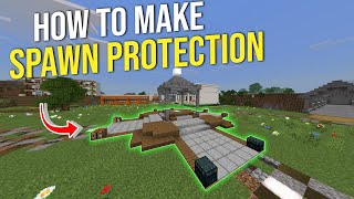 How to Make Spawn Protection in Minecraft *Bedrock*