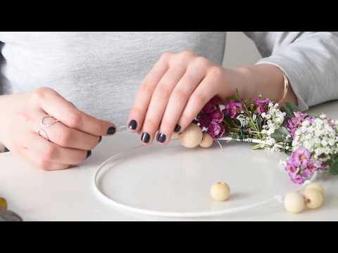 DIY : Couronne fleurie