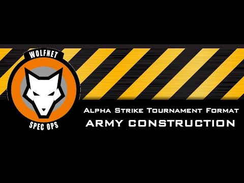 Wolfnet 350 Video Tutorial: Army Construction (Check Faction & Era Video for 2.1 Updates)