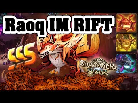 SSS Raoq WIND /FEUER /DARK RIFT TEST || Summoners War [Deutsch/German]