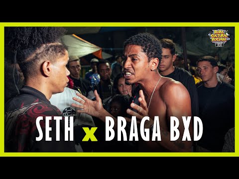 (APRESENTADOR FICOU PUT0) SETH x BRAGA BXD - 2ª FASE - Roda Cultural da Rocinha: 141ª EDIÇÃO
