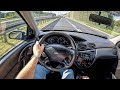 1999 Ford Focus MK1 1 8 TDDI 90HP POV Test Drive 918 Joe Black