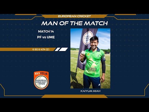 On fire Kaiyum Miah bags a four-fer at FanCode ECS Sweden Stockholm