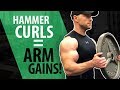 TOP 5 Hammer Curls - Arm Gains!