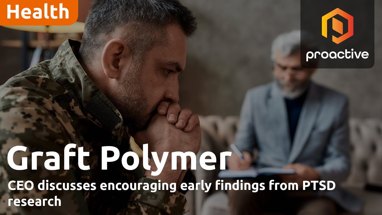Graft Polymer CEO discusses encouraging early findings from PTSD research