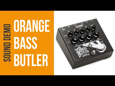 Orange Bass Butler Bi-Amp Bass Preamp Pedal image 9