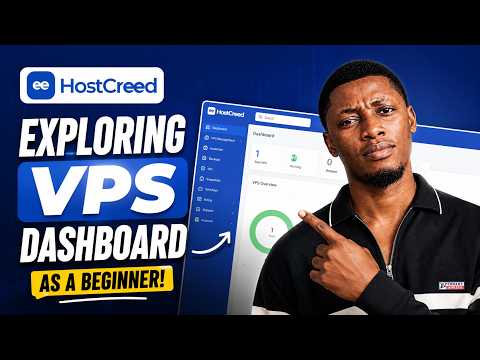 Exploring the HostCreed VPS Control Panel as a Beginner