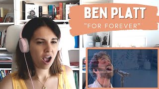 REACTING to Ben Platt For Forever from Dear Evan Hansen