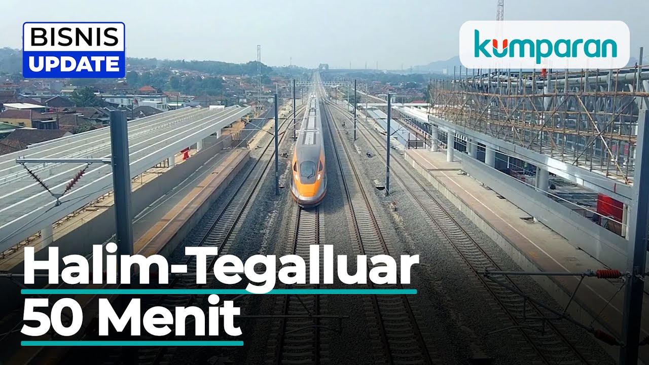 Pengujian Kereta Cepat Ditingkatkan Secara Bertahap hingga 180 Km/Jam