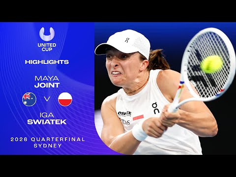 Maya Joint v Iga Swiatek Highlights | United Cup 2026 Quarterfinal