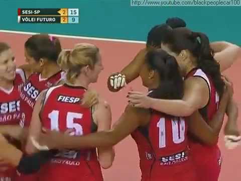 Superliga Feminina de Volei 2011/2012 - Sesi SP 3 x 2 Vôlei Futuro