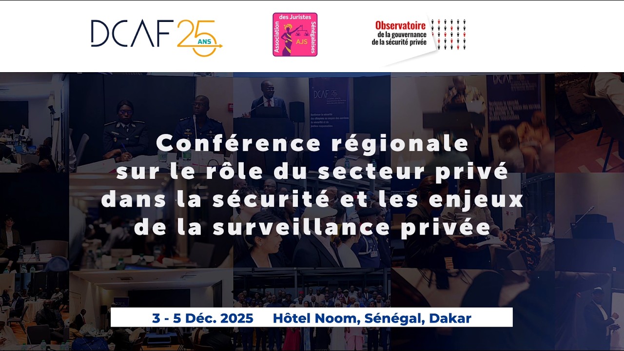 Private security & surveillance in West Africa: The growing role of the private sector (French)