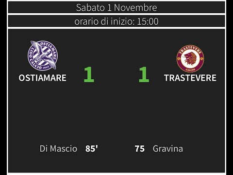 Ostiamare - Trastevere (1-1) U16 Elite 25/26