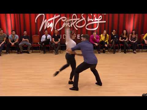 Ben Morris & Torri Zzaoui - BudaFest 2019 Invitational Jack & Jill Show - Improv West Coast Swing