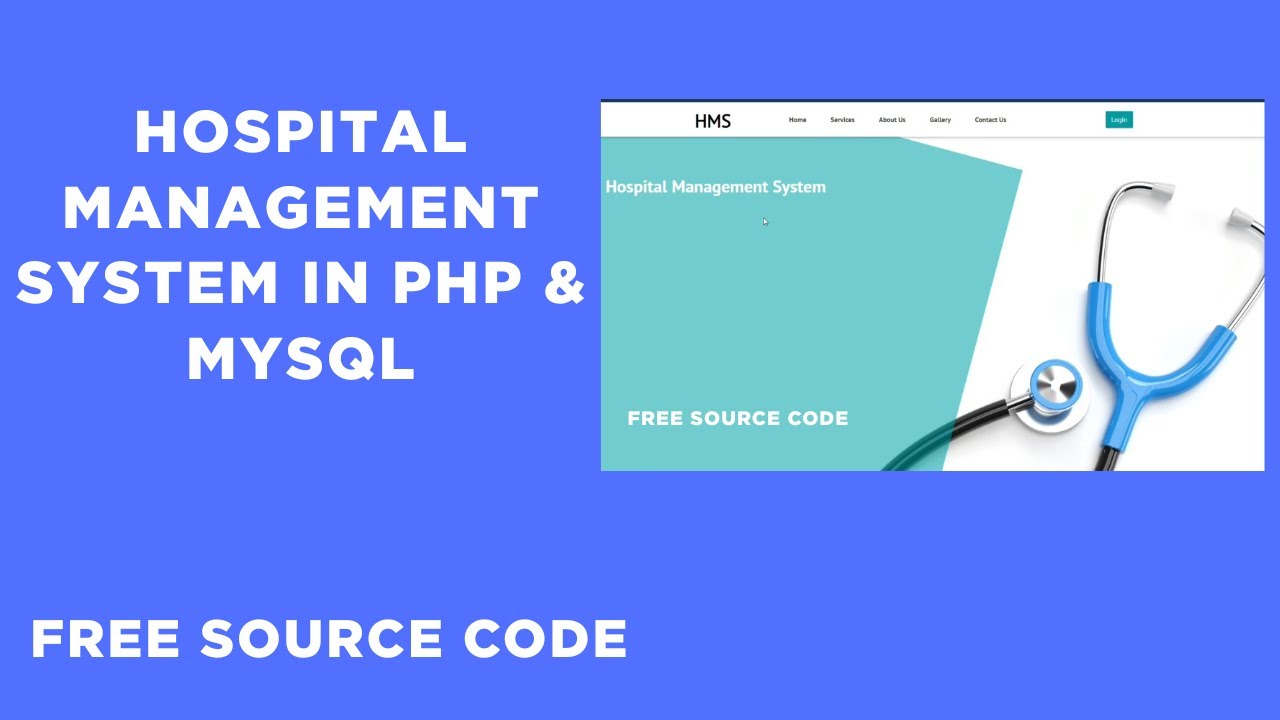 Hospital Management System in PHP & MySQL 🚑 | Complete Project + Free Source Code!