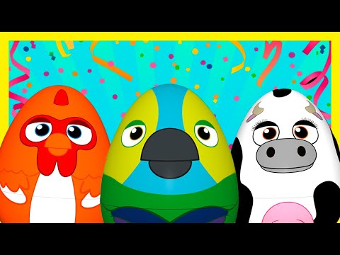 ¡Juega y Canta! El Lorito Pepe y Huevos Sorpresa de La Granja de Zenón | A Jugar