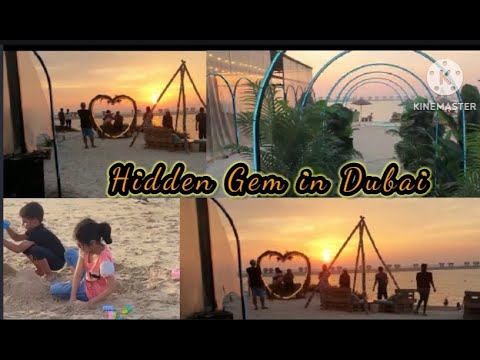 Travel The World.. Jabel Ali Beach | best camping spot | hidden Gem in Dubai  | @MishiMeno