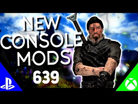 Skyrim Special Edition: ▶️5 BRAND NEW CONSOLE MODS◀️ #639 (PS4/XB1)