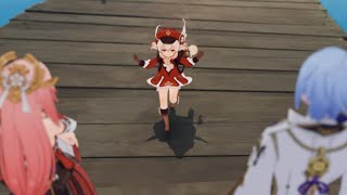 Klee meets Ayato and Yae at Irodori Festival [Parody]