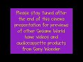 Sesame World Stay Tuned Screen 2000 2005