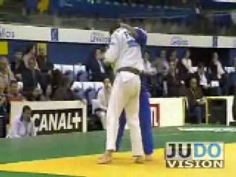 JUDO 2008 World Open Championships: Abdullo Tangriev (UZB) - Pierre Robin (FRA)
