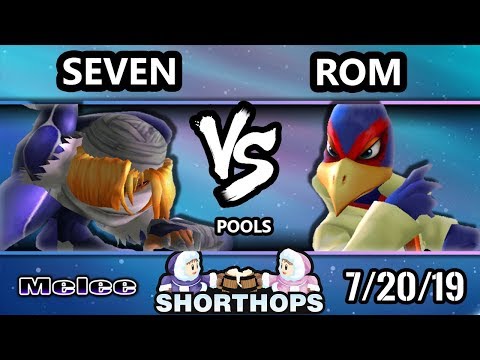 Short Hops 4 SSBM - Seven (Sheik) Vs. Rom (Falco) Smash Melee Pools