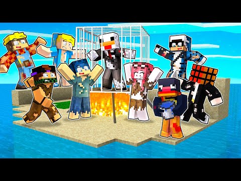 SALVIAMO BELLAFACCIA DAGLI INDIGENI! - ISOLA DEGLI YOUTUBERS *MINECRAFT*