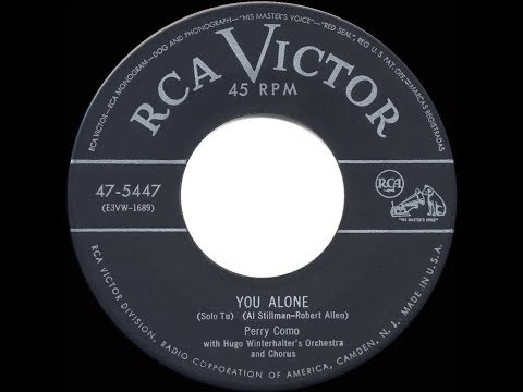 1953 HITS ARCHIVE: You Alone - Perry Como