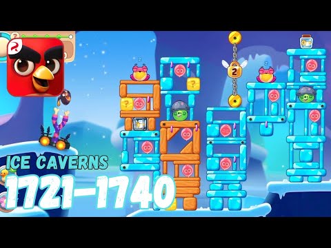 Angry Birds Journey: Levels 1721-1740 (Ice Caverns) Gameplay - Part 87