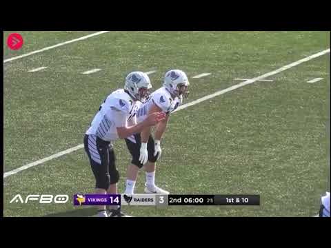 Swarco Raiders Tirol @ Dacia Vienna Vikings AFL Week 3 24/04/21