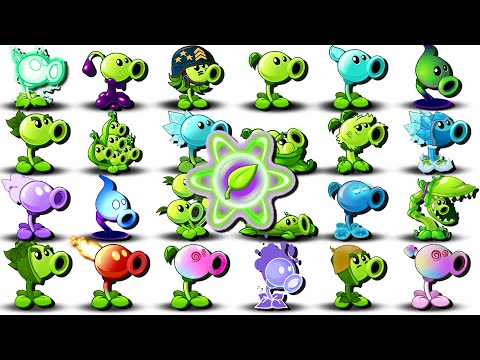 Every Plants 1 POWER-UP vs 99 Tower Head Zombie - PvZ 2 Challenge