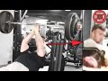 Unknown Lifter Trolls Commercial Gym With Clapping Bench