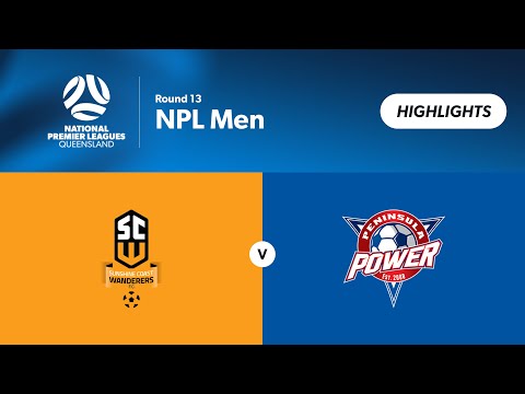NPL Men Round 13 - Sunshine Coast Wanderers vs. Peninsula Power Highlights