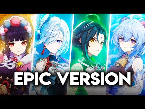 ALL Genshin 2.4 Character Music Compilation | 1 Hour OST Mix | EPIC VERSION
