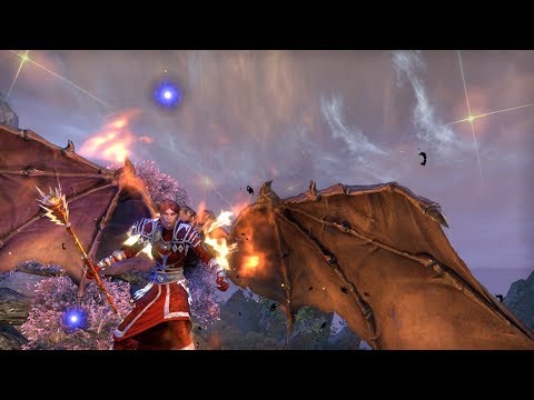 ESO Magicka Dragonknight Rotation Spamming Embers (Elsweyr)