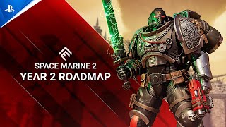 Warhammer 40,000: Space Marine 2 - Year 2 Trailer | PS5 Trailer