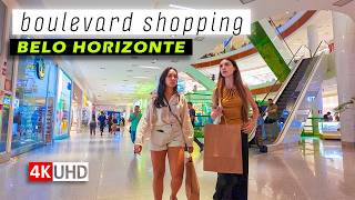 Why Boulevard Shopping Is So Popular in Belo Horizonte — Mall Walk 【 4K UHD 】