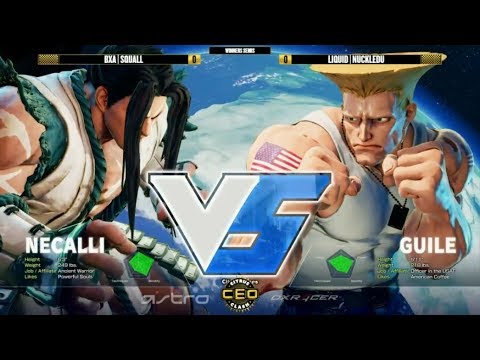 "BBR" SFV AT CEO CITRUS CLASH #7 - BXA SQUALL vs LIQUID NUCKLEDU