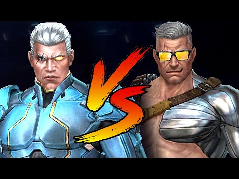 Cable Uniforms Comparison - MARVEL Future Fight