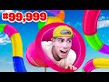 NOS TIRAMOS 100 000 VECES DE UN TOBOGÁN